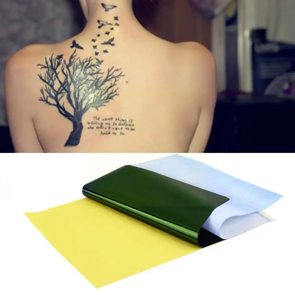 

Профессиональная искусственная копировальная бумага, копировальная бумага, бумага, аксессуары для рисования, поставка татуировок E0R9