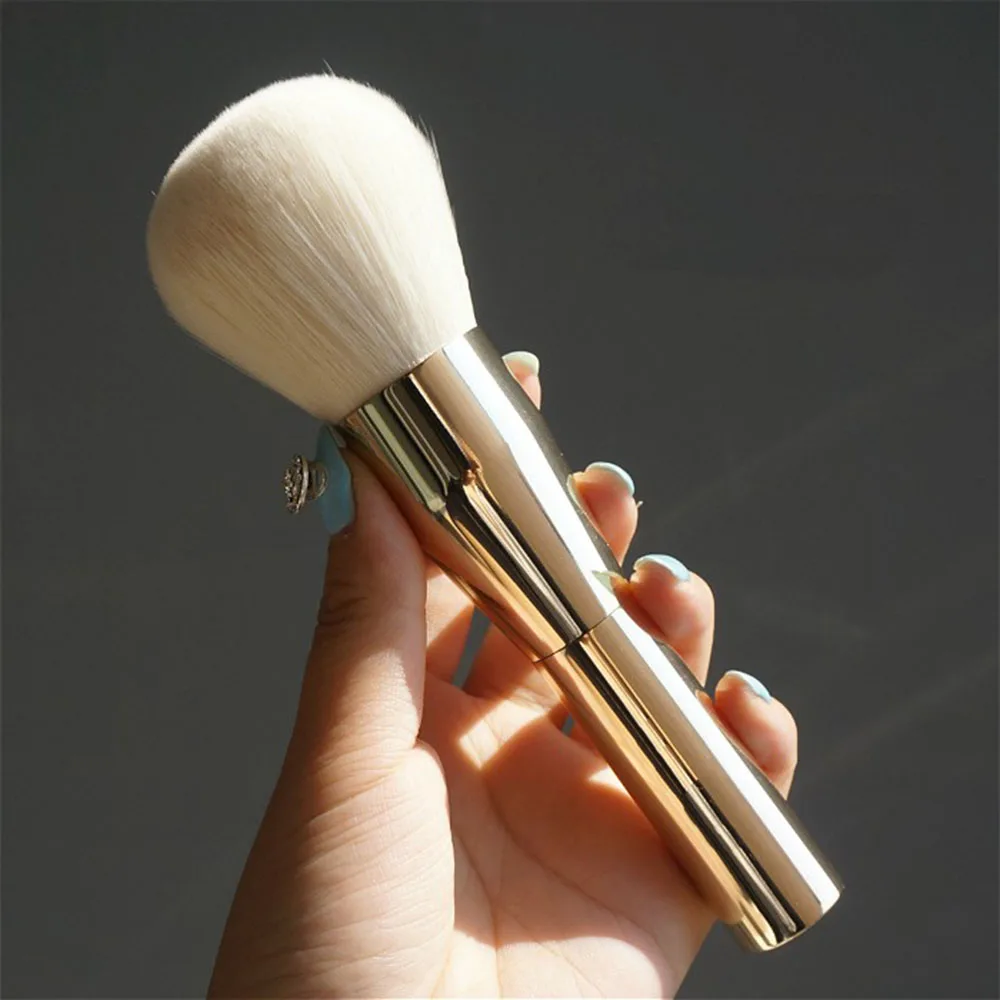 

1pc Large Powder Makeup Brush Contour Blusher Concealer Cosmetics Brushes Foundation Cosmetic Beauty Tools Pinceis De Maquiagem