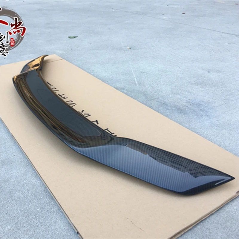 Неокрашенный цвет углеродного волокна задний багажник крыло спойлер для губ Kia K5