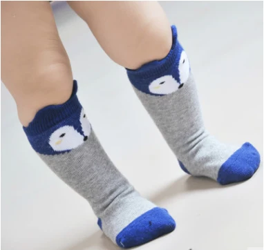 Носки детские Нескользящие с рисунком животных из мультфильмов | Детская одежда