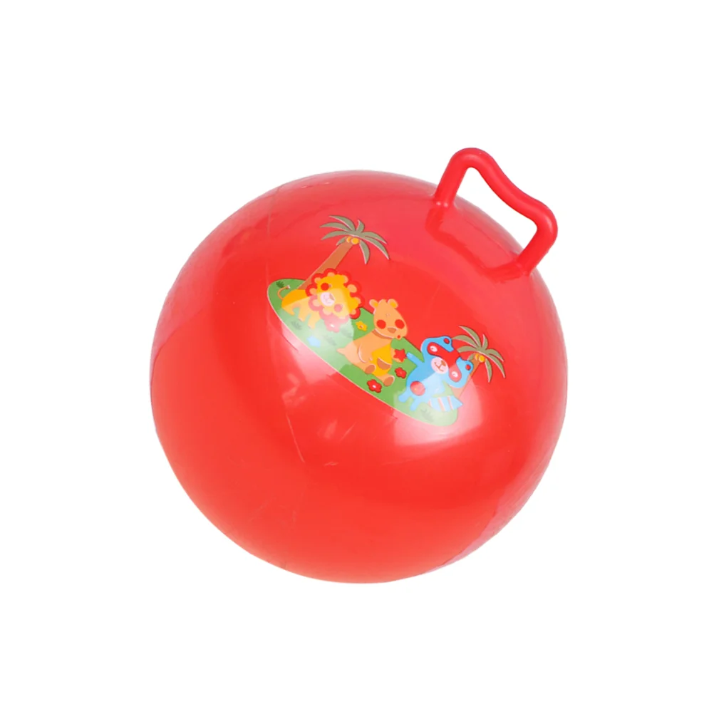 

1PC Children Educational Toys Kids Inflatable Bounce Jumping Hopper Hop Ball(25cm Random Color)