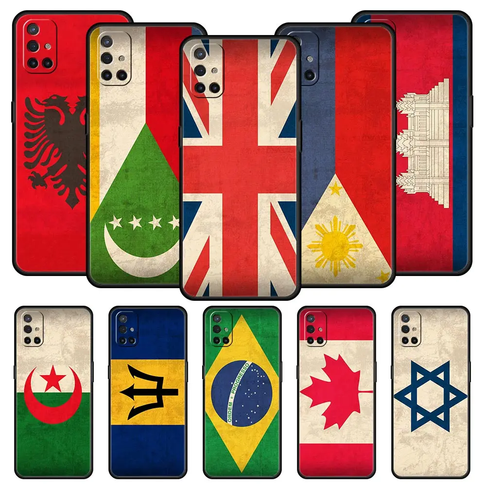 

Phone Case For OnePlus 10 9 Pro 9T 9R 9RT 8T 8 7 6T 7T Nord 2 CE 5G N200 N10 N100 Soft Cover Canada Israel National Flag Japan