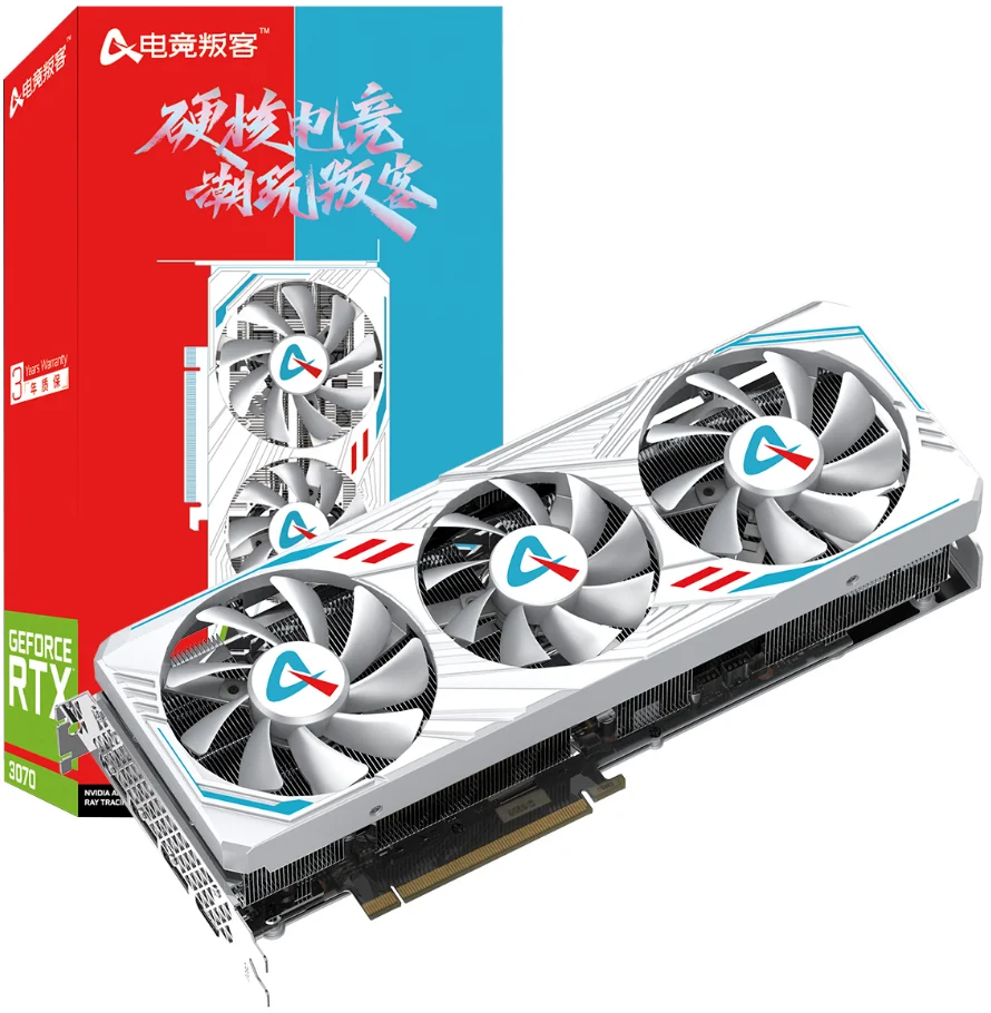 

Видеокарта RTX 3070 8G X3w LHR с блокировкой вычисления мощности