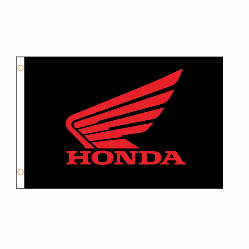 

Motorcycle Honda Flag Banner Home party travel photo event holiday decoration, gift giving, reusable, customizable