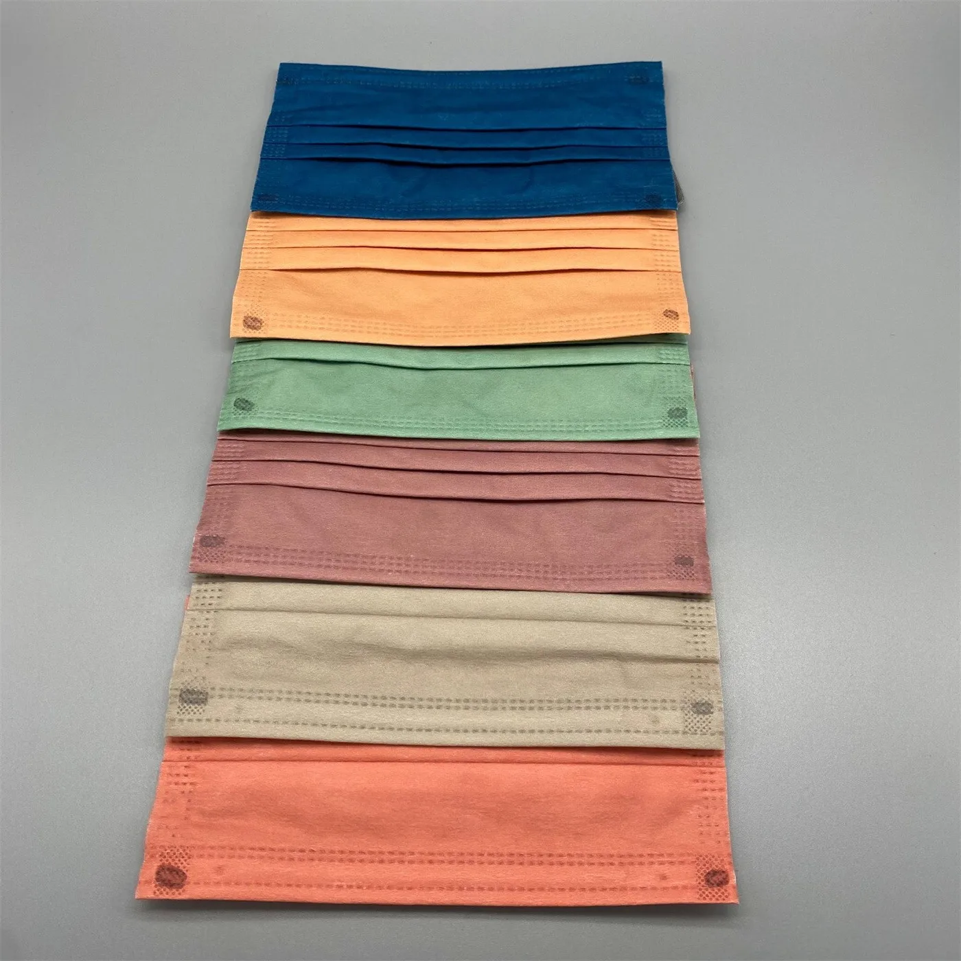 

10pcs Morandi Color Design Masks Disposable Face Masks For Women Skin-friendly 3ply Protection Maske Halloween Cosplay Masks #4