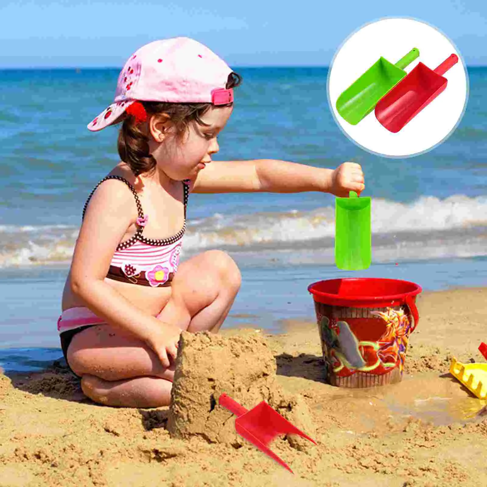 

Sandshovel Beachkids Dredging Plaything Child Educational Summer Scoop