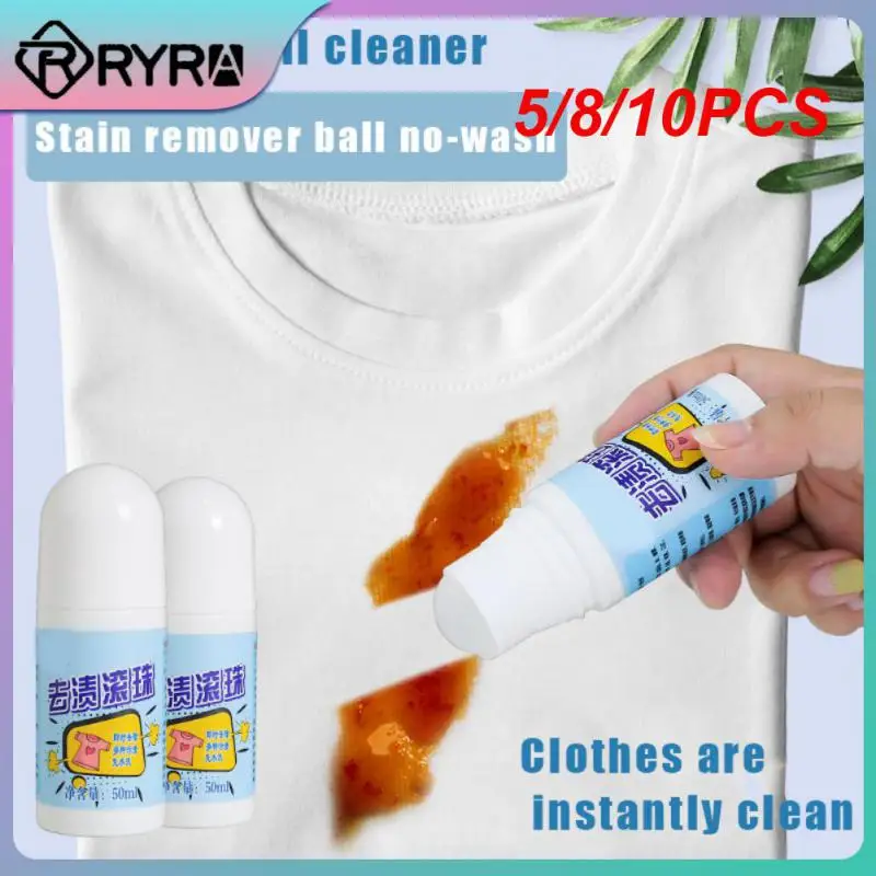 

5/8/10PCS Clothes Remover Wet Cleaner Washing Agent Washing Capsules Stain Cream For Cloth. Of Arms And Chest