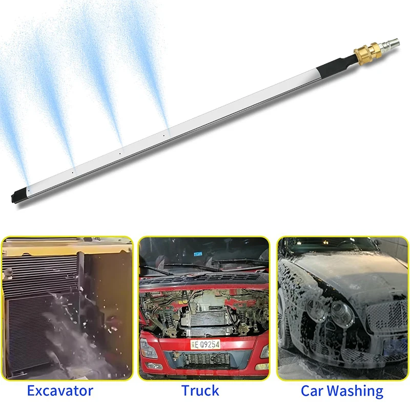 

1 шт., инструмент для чистки автомобильного бака, большой конденсаторный радиатор для грузовика, двойного назначения, очистка продувочного бака, аксессуары для обслуживания