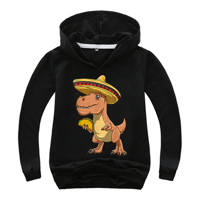 

sandwich summer Thin Hoodie Dinosaur Children's Pullovers Boys Coat Girls May Sweatshirt Streetwear Long Sleeve Kids Clothing