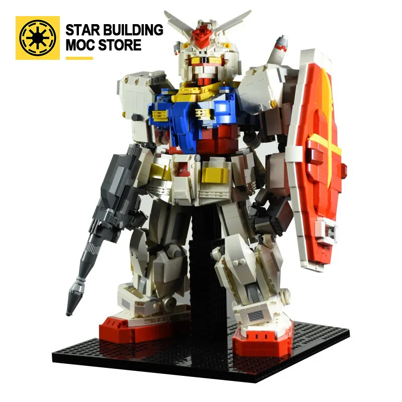 

MOC, применяется для Lego splice, боевой механический робот, 88345 до RX-7, большой робот, набор для супергероев, игрушка для моделирования