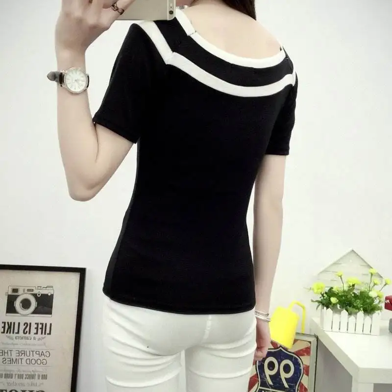 

2020 Women Shirt red 8 Style Cotton Shirt Short Sleeve