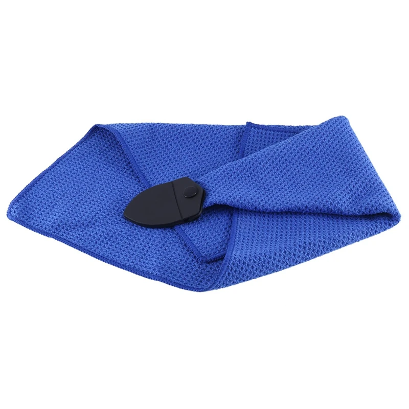 

Magnetic Towel, Tier Microfiber Golf Towel With Deep Pockets Magnet For Strong Hold To Golf Carts Or Clubs