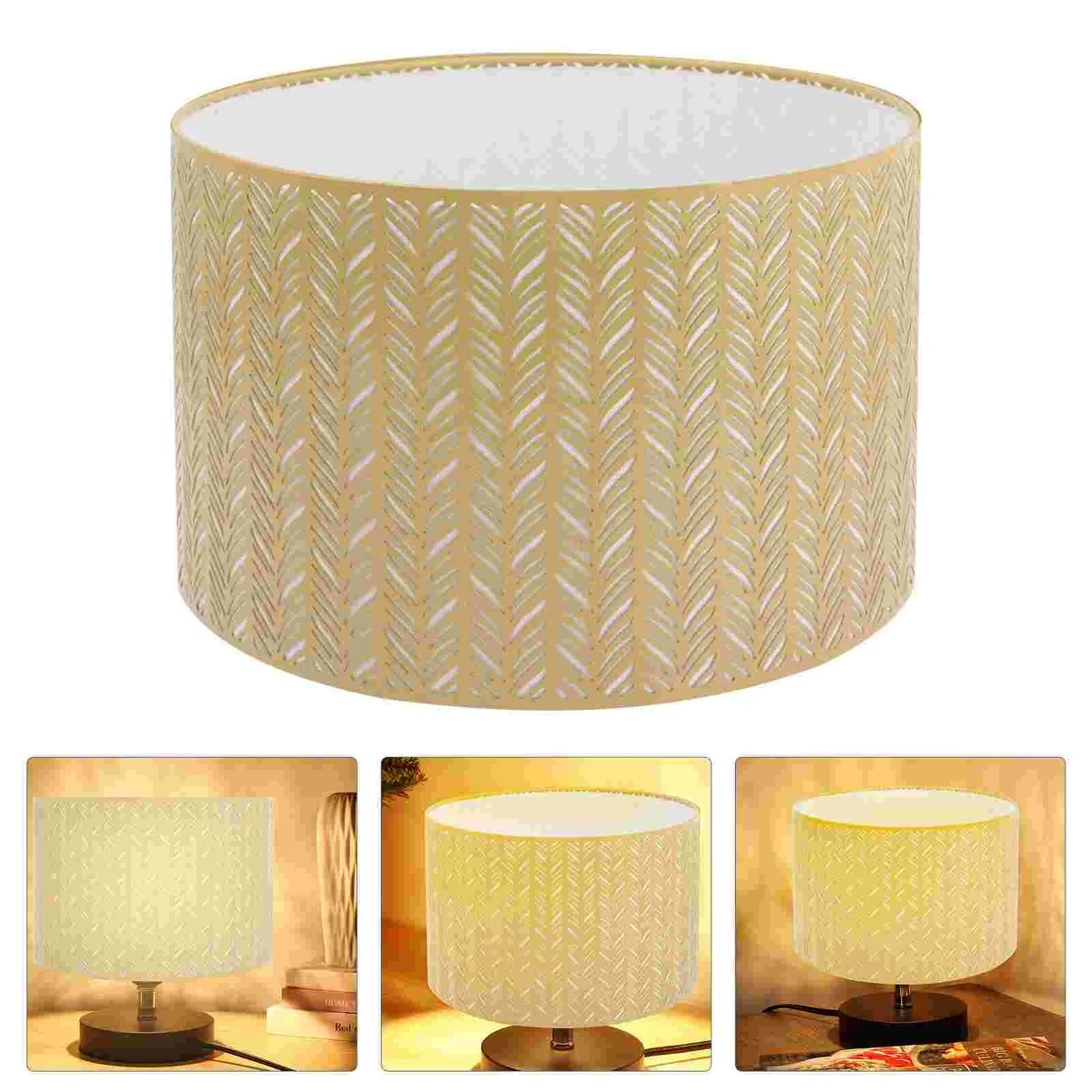 

Декоративная лампа: ажурный сменный навес лампы E27/ E14, зажим на лампочке, подвесной светильник для стола, стены, пола, Золотой