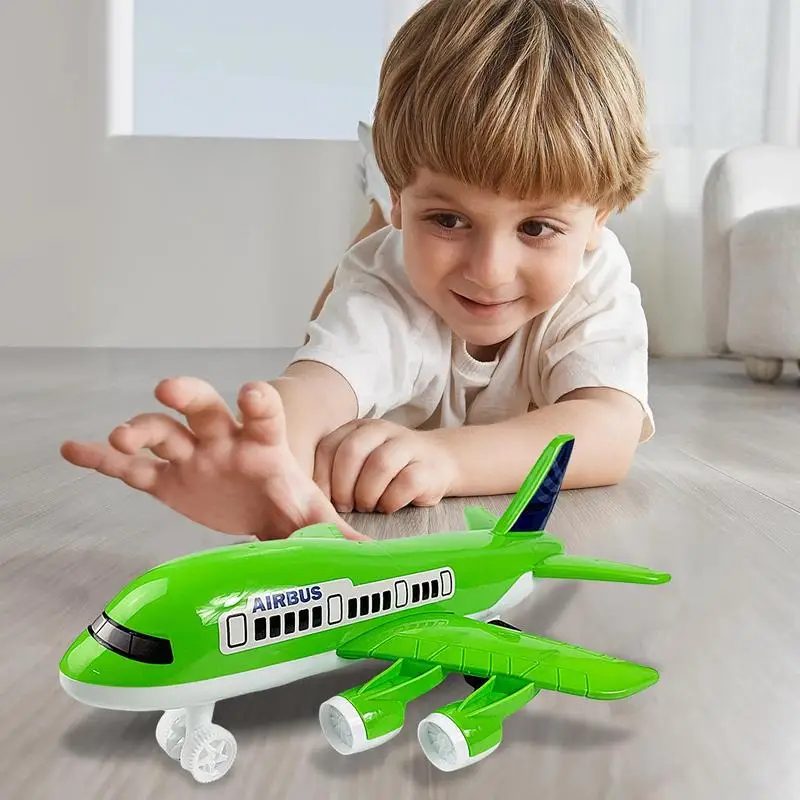 

Детский летательный аппарат с фрикционным приводом, большой игрушечный самолет, игрушка для детей, спортивные уличные игрушки, подарок на день рождения