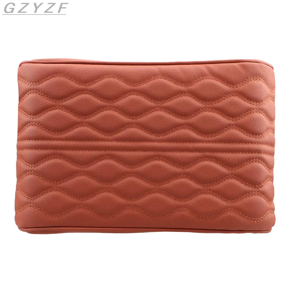 Вышитая искусственная волна коврик для автомобильного подлокотника подлокотник