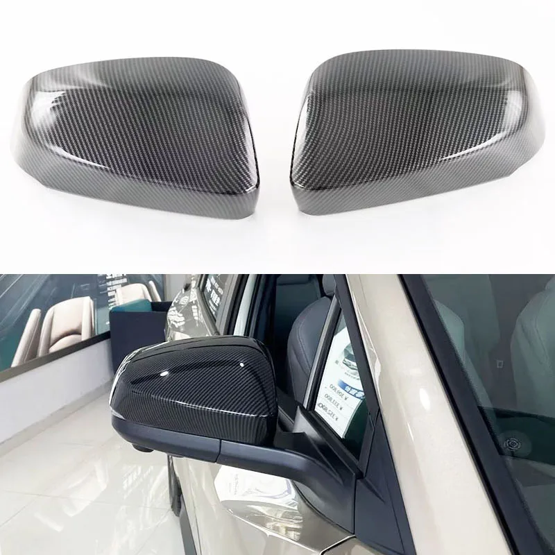 

Для Toyota BZ4X 2022 ABS Хромированная Автомобильная Боковая дверь заднего вида Поворотная зеркальная наклейка крышка отделка Аксессуары