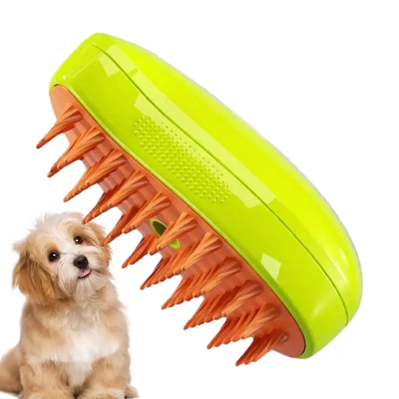 

Spray Pet Brush Rechargeable Electric Cats Combs With Massaging Spay Long Short Haired Cats For Home Pet Shelter Tangled Hair