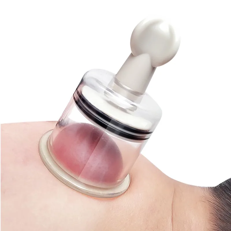 

4 Size Rotating Handle Vacuum Body Massage Cans Suction Enhancer Anti Cellulite Acupuncture Vacuum Cupping Cups Nipple Enlarger