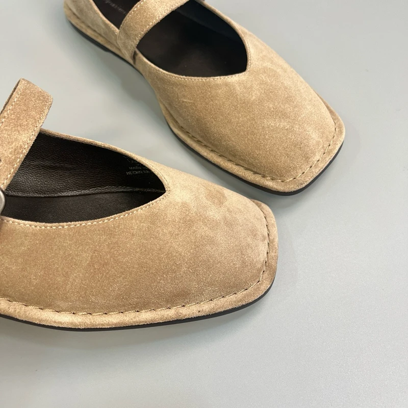 Винтажные Лоферы Maxdutti из воловьей кожи без шнуровки женская обувь