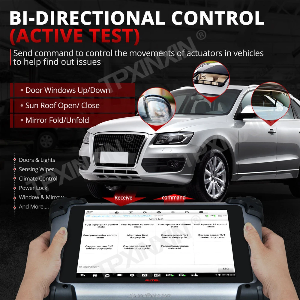 Autel MS908S Pro II с J2534 ECU программирующее устройство Android 10 система 4 + 128 ГБ OE-уровень все