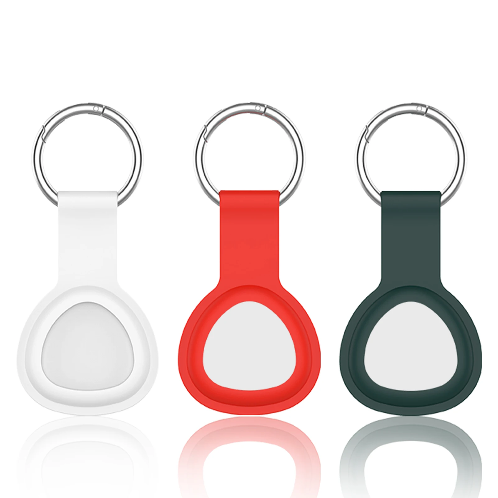 

Solid Color Silicone Case Cover ForHuawei Smart Tag Locator Device Anti-Lost Protective Shell Smart Tracker Accessories