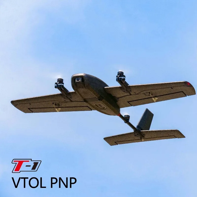 Фото Радиоуправляемый самолет HEEWING Assassin T-1, наклонник VTOL Y3, PNP с контроллером полета, FPV, игрушечный самолет с фиксированным крылом и вертикальным взлетом №1