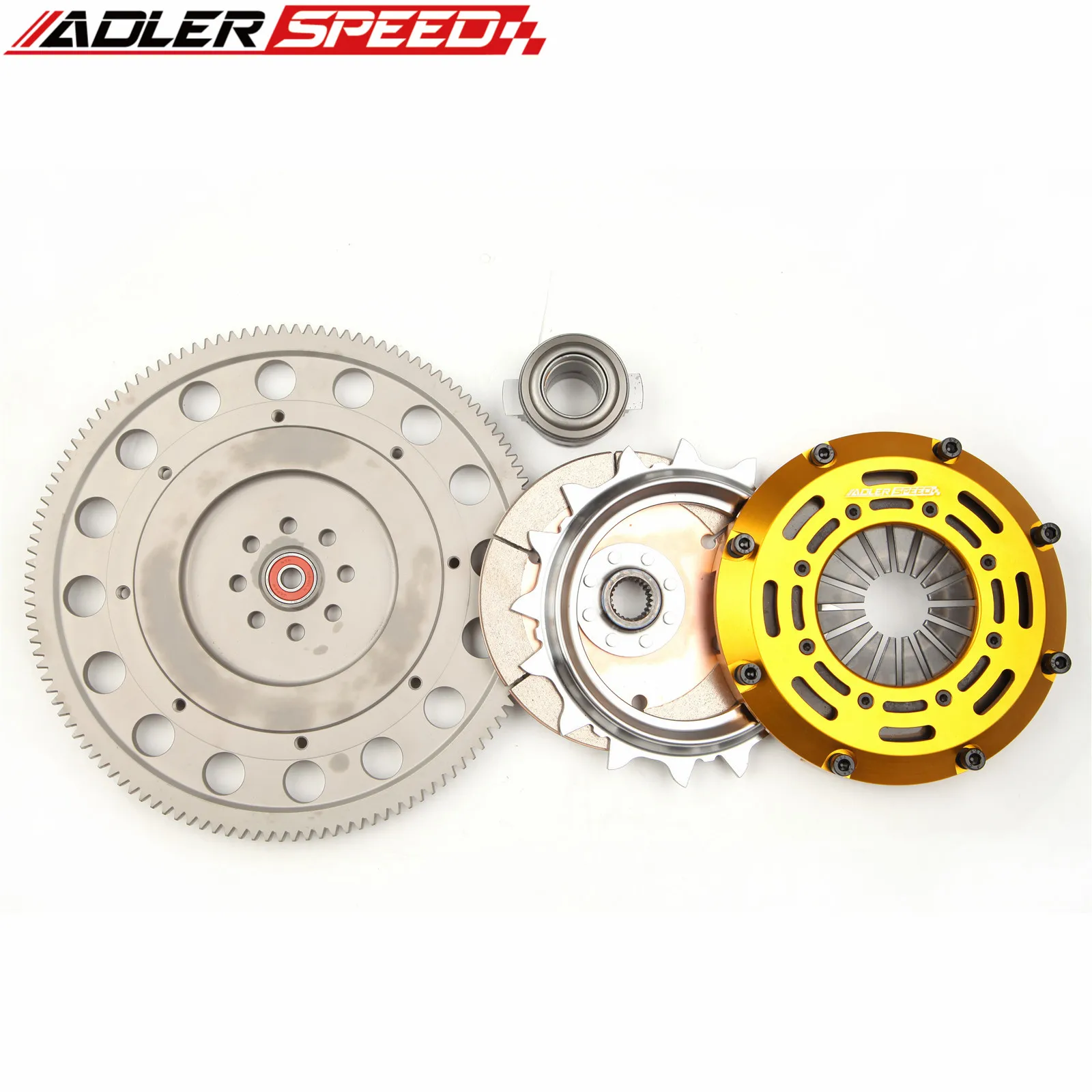 КОМПЛЕКТ ОДИНОГО ДИСКА ADLERSPEED RACE CLUTCH для 04-18 SUBARU Impreza WRX STI EJ25 6-SPEED