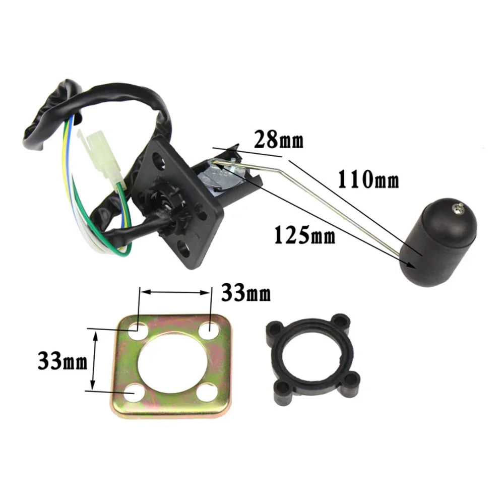Датчик уровня поплавка топливного бака для скутера мопеда 50cc-250cc 4-тактный GY6