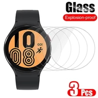 tempered glass for samsung watch 4 4044mm classic 4246mm watch 3 4145mm active 2 42mm screen protector smartwatch accessories