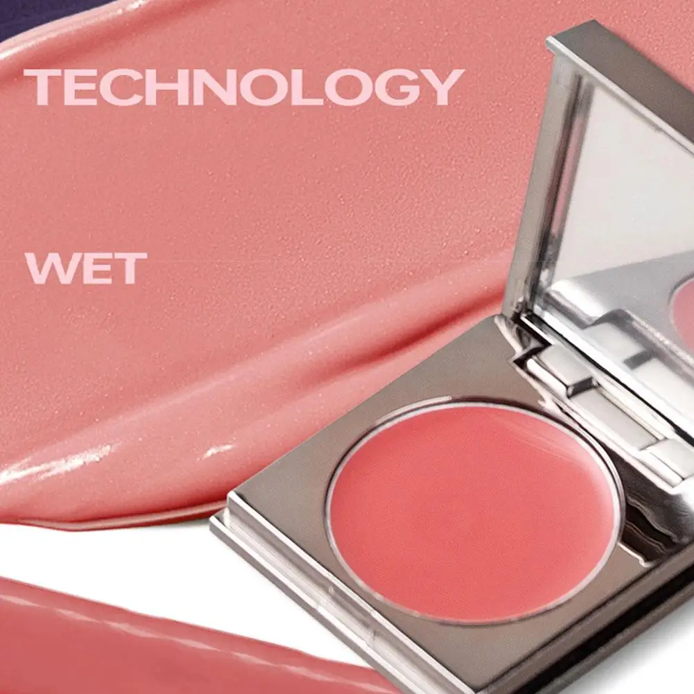 3 в 1 тонированные Румяна для лица грязь розовый крем щек румяна макияжа глаз