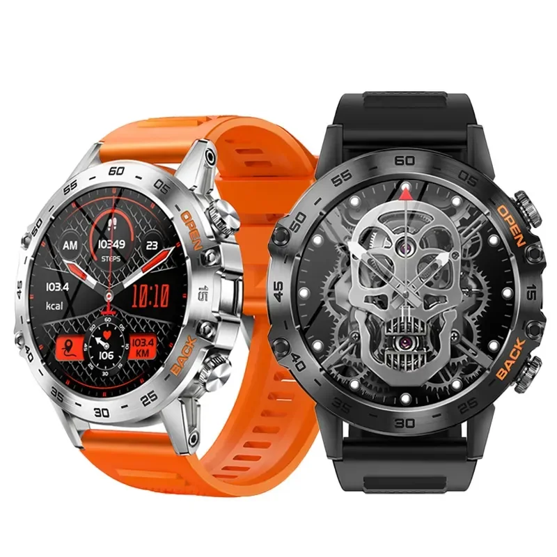 

Smart Watch for Men Waterproof Bluetooth Call Outdoor Fitness Smartwatch Men Heart Rate Blood Oxygen Monitor for Amazfit HUAWEI