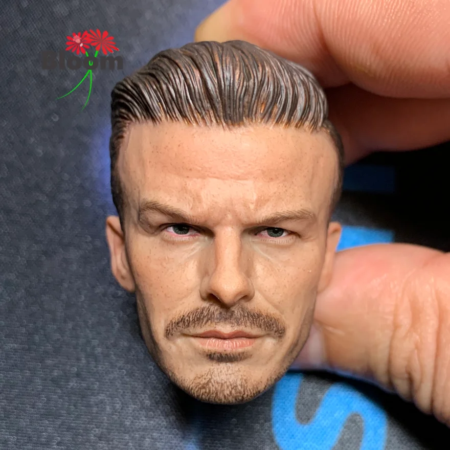 

TBLeague 1/6 Scale Male Soldier Head Sculpt Football Player Head Carving Model for 12 Inch Action Figure Jiaou Doll