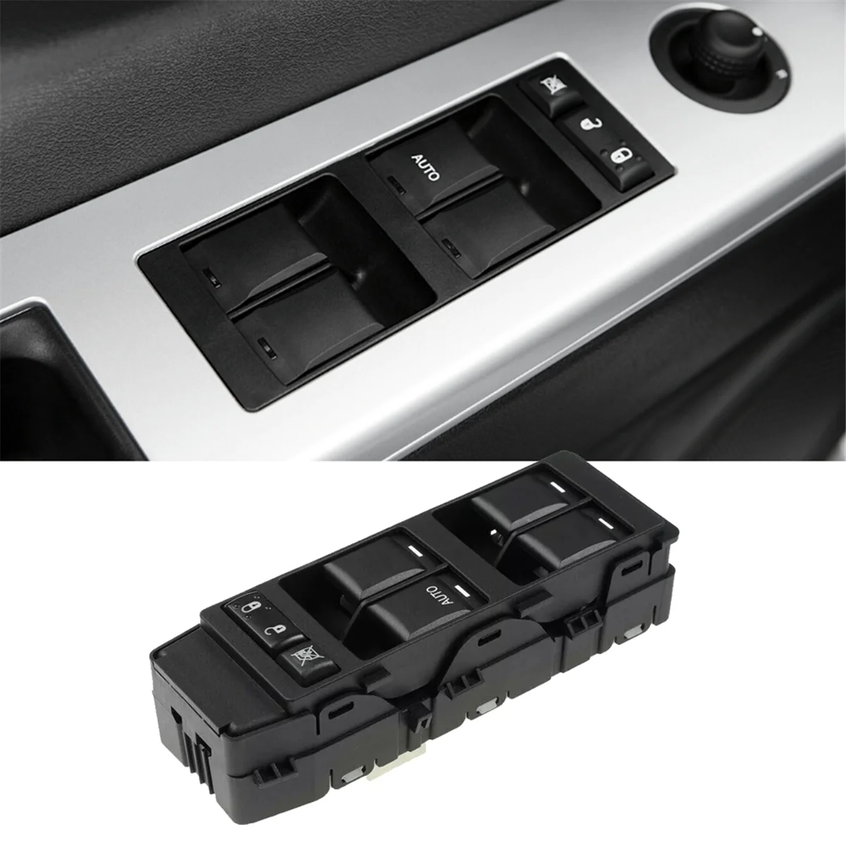 Переключатель управления стеклом автомобиля 04602780AD 56040691AD для Jeep Compass Patriot 2007-2010 LHD