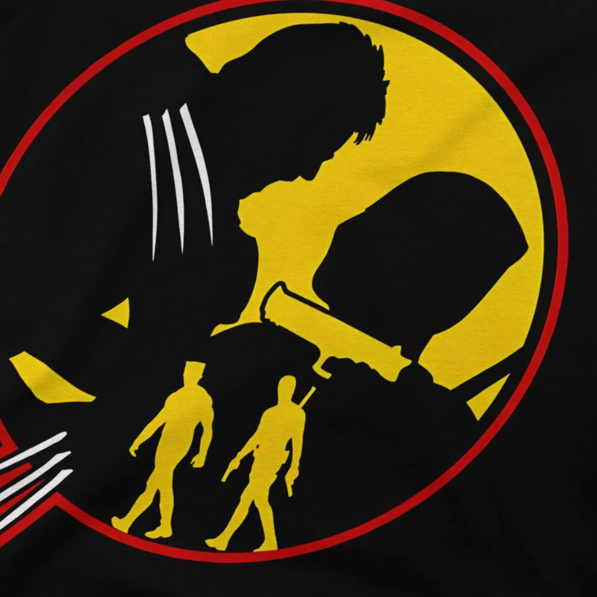 z bohaterami hipsterska koszulka krótkim rękawem Disney Marvel Deadpool i Wolverine t-shirty ubrania okrągłym kołnierzykiem