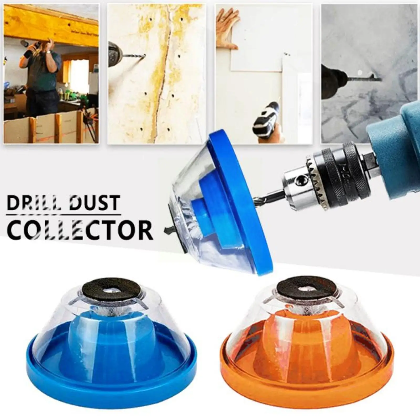 

Drill Dust Collector Cover Collecting Ash Bowl Dust proof Must-Have Dust Collection Accessory Tool Electric O3Q9