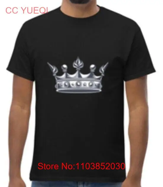 Футболка с рисунком серебряной короли