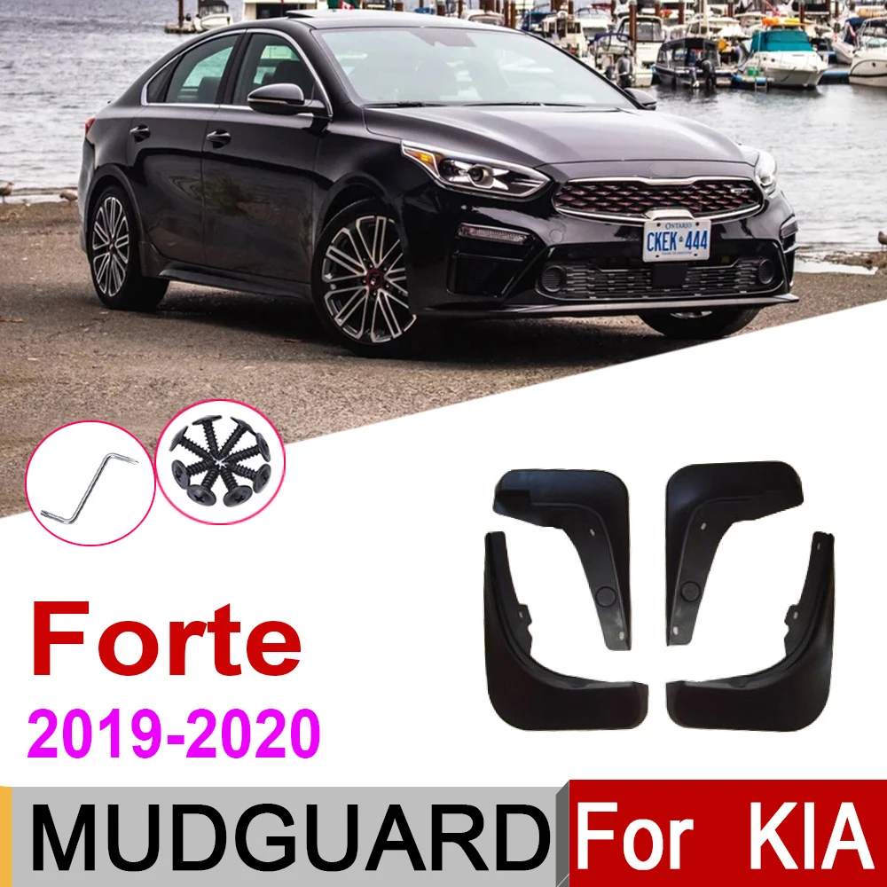 

Car Mudflap For Kia Forte K3 BD 2020 2019 Cerato Vivaro Front Rear Fender Mud Guard Flap Splash Flaps Mudguards Accessories
