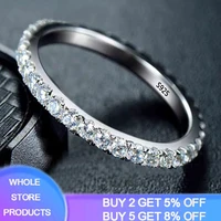 yanhui tibetan silver s925 ring micro pave zircon crstal rings for kids classical wedding band dainty engagement rings for wome