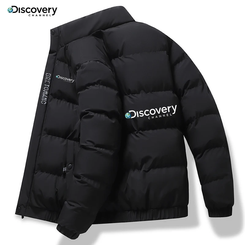 2022 new autumn and winter Discovery Channel men's aviator trench coat casual outdoor street fashion warm zipper jacket