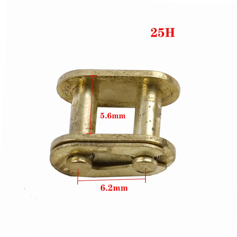 

Мотоцикл 25H T8F 420 428 520 530, разъем цепи, кольцевая пряжка, звено для карманного грязевого питбайка, квадроцикла, картинга, газового скутера