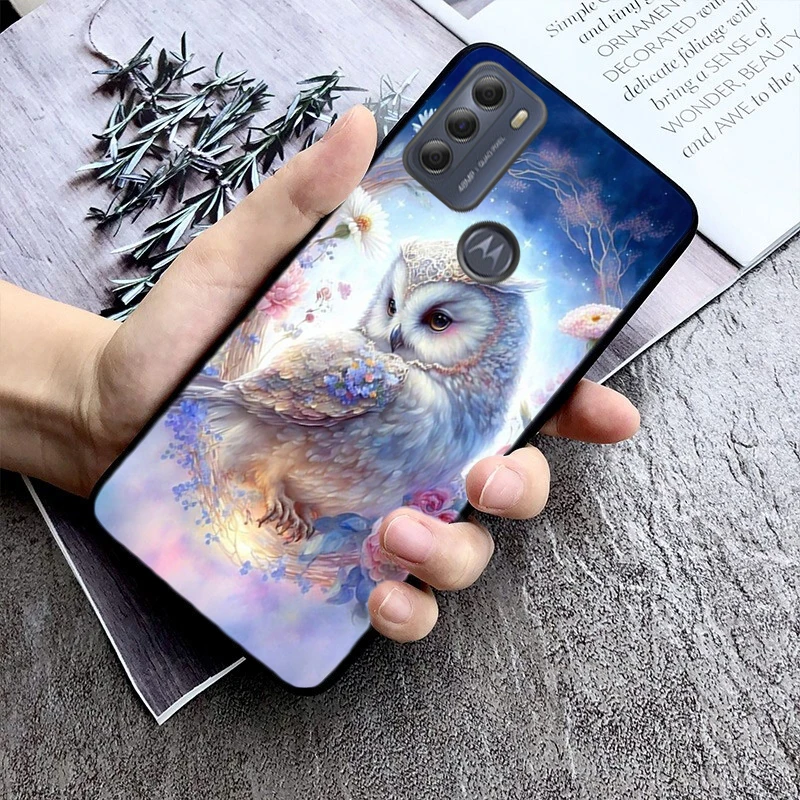 Фэнтезийная Сова для Moto Edge 50 40 Pro 30 Ultra Neo Fusion G Power Stylus Play E32 E20 E40