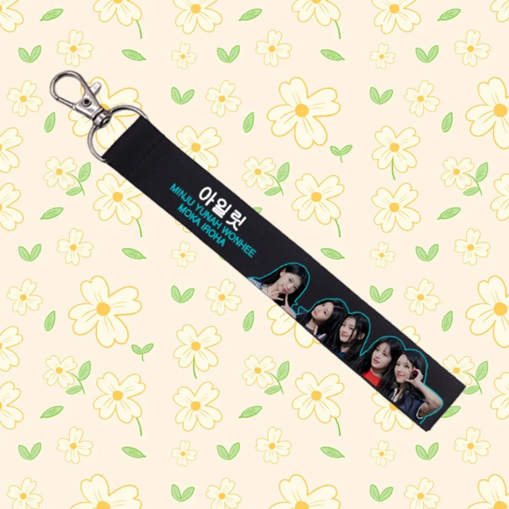 Шнурок для телефона Kpop ILLIT с именем Wohee Minju нейлоновый шнурок подвеской брелок