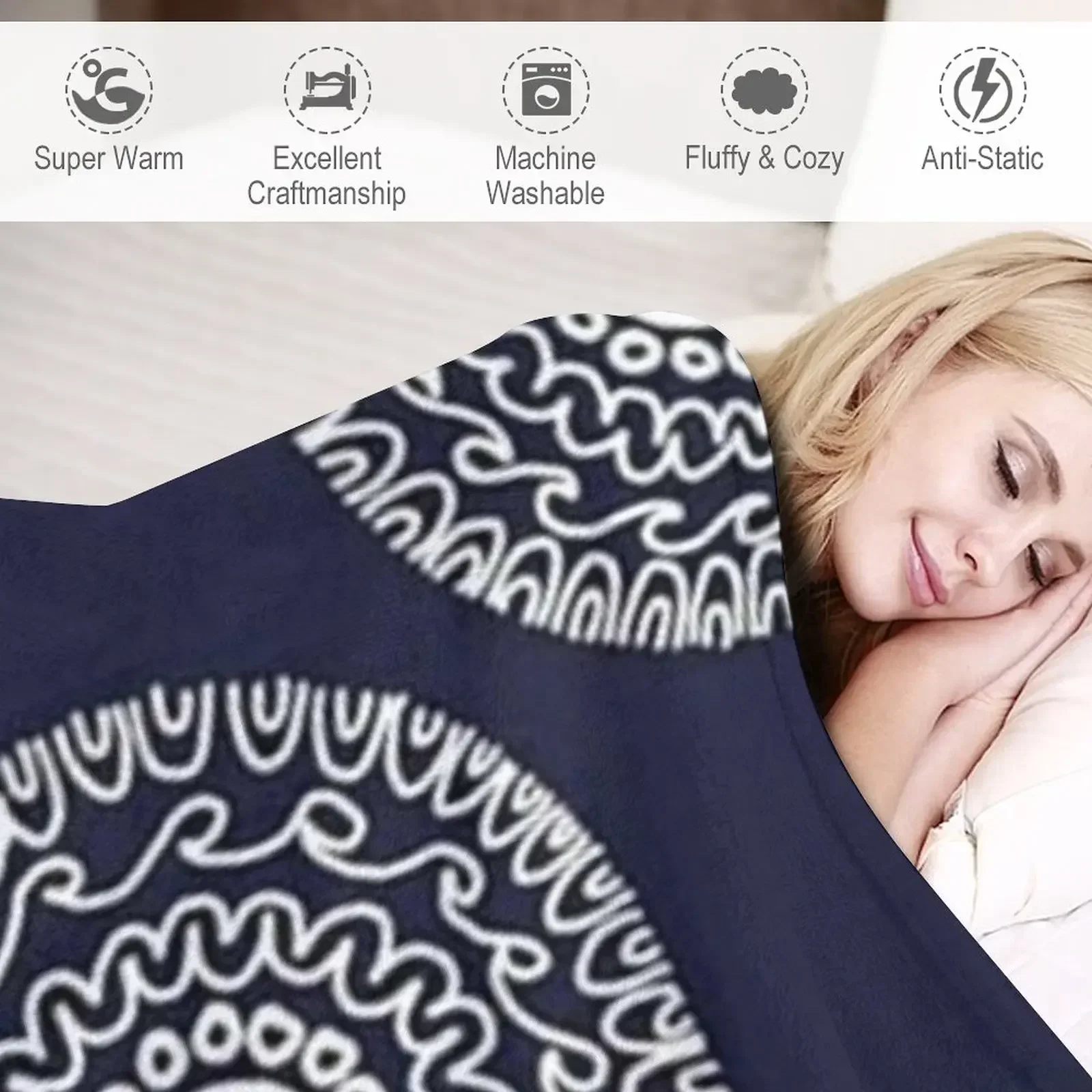 AMELIA SHEPERD SCRUB CAP Throw Blanket Cute Plaid sofa bed Giant Sofa Blankets