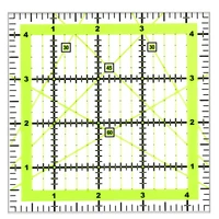 4 5x4 5square quilting rulers acrylic fabric cutting ruler with clear mark for easy precision cutting and crafts quilting