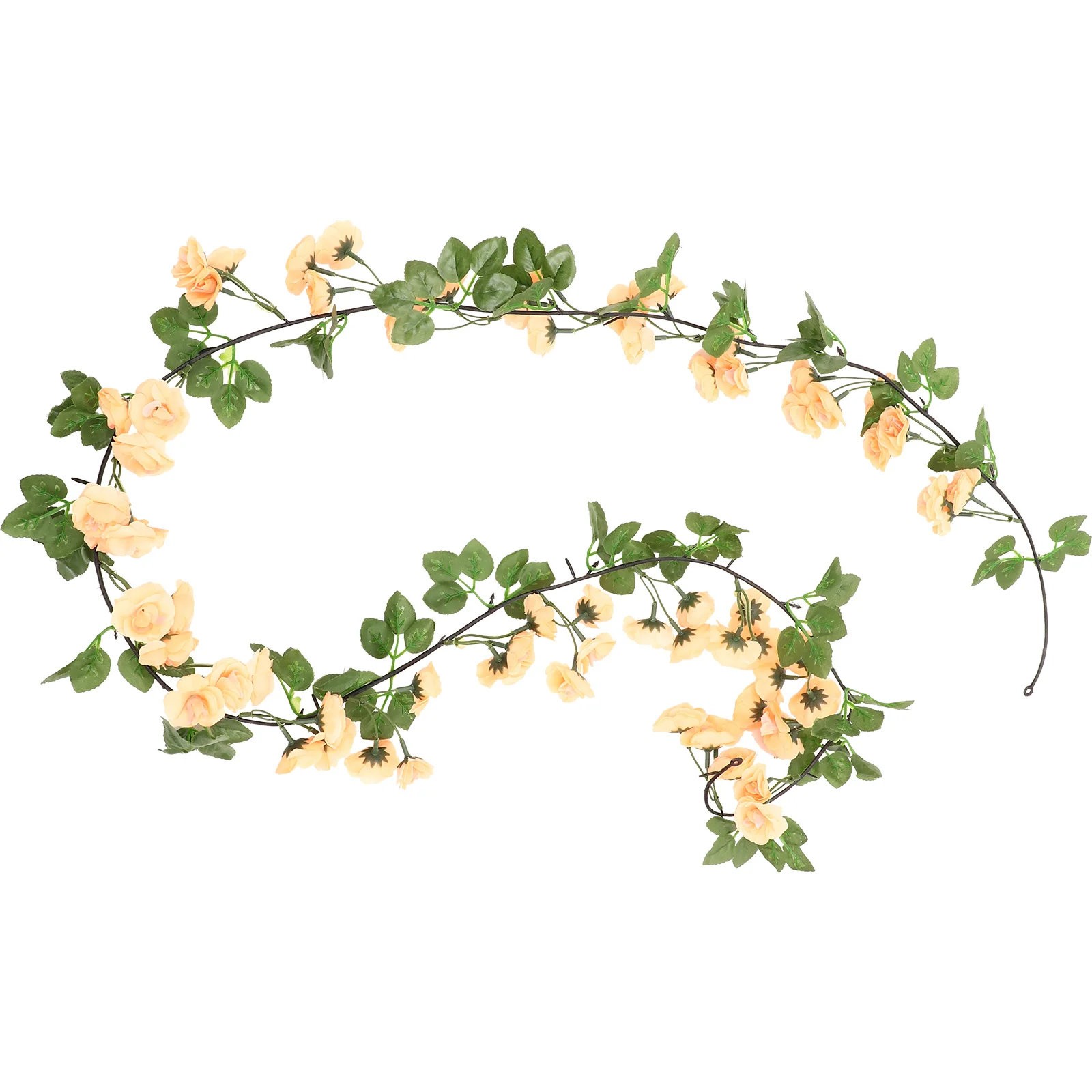 

Artificial Rose Vine Garland Delicate Arch Flower Decorative Imitation Pendant Home