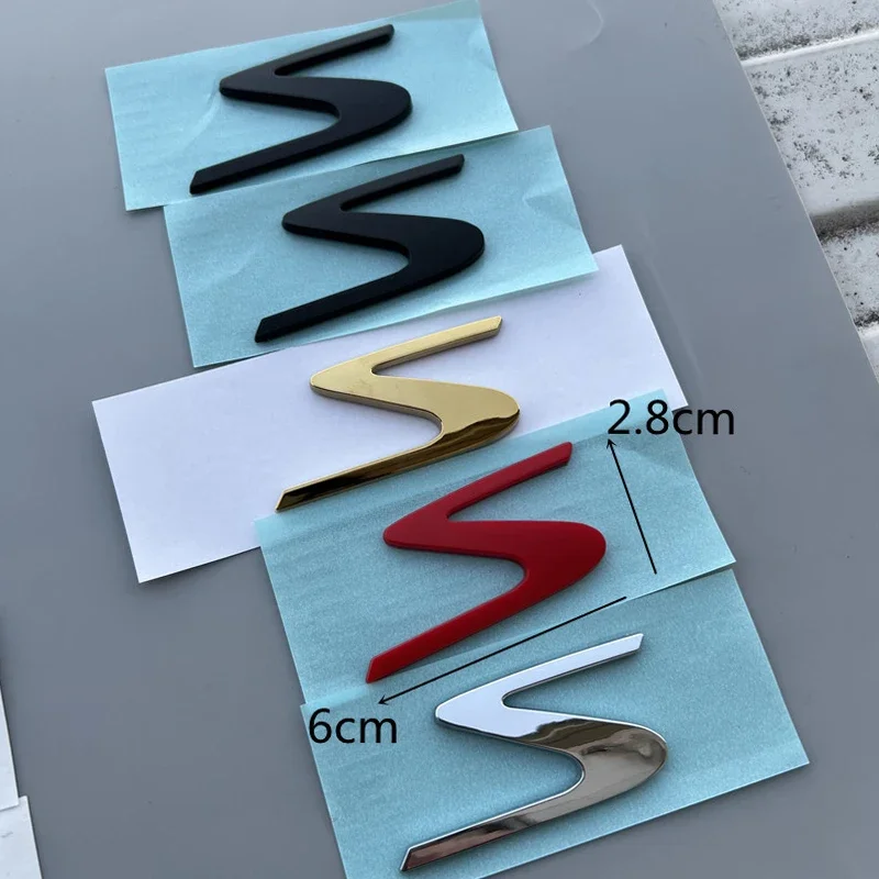 Наклейки на задний багажник из АБС-пластика эмблема значок для логотипа Maserati S