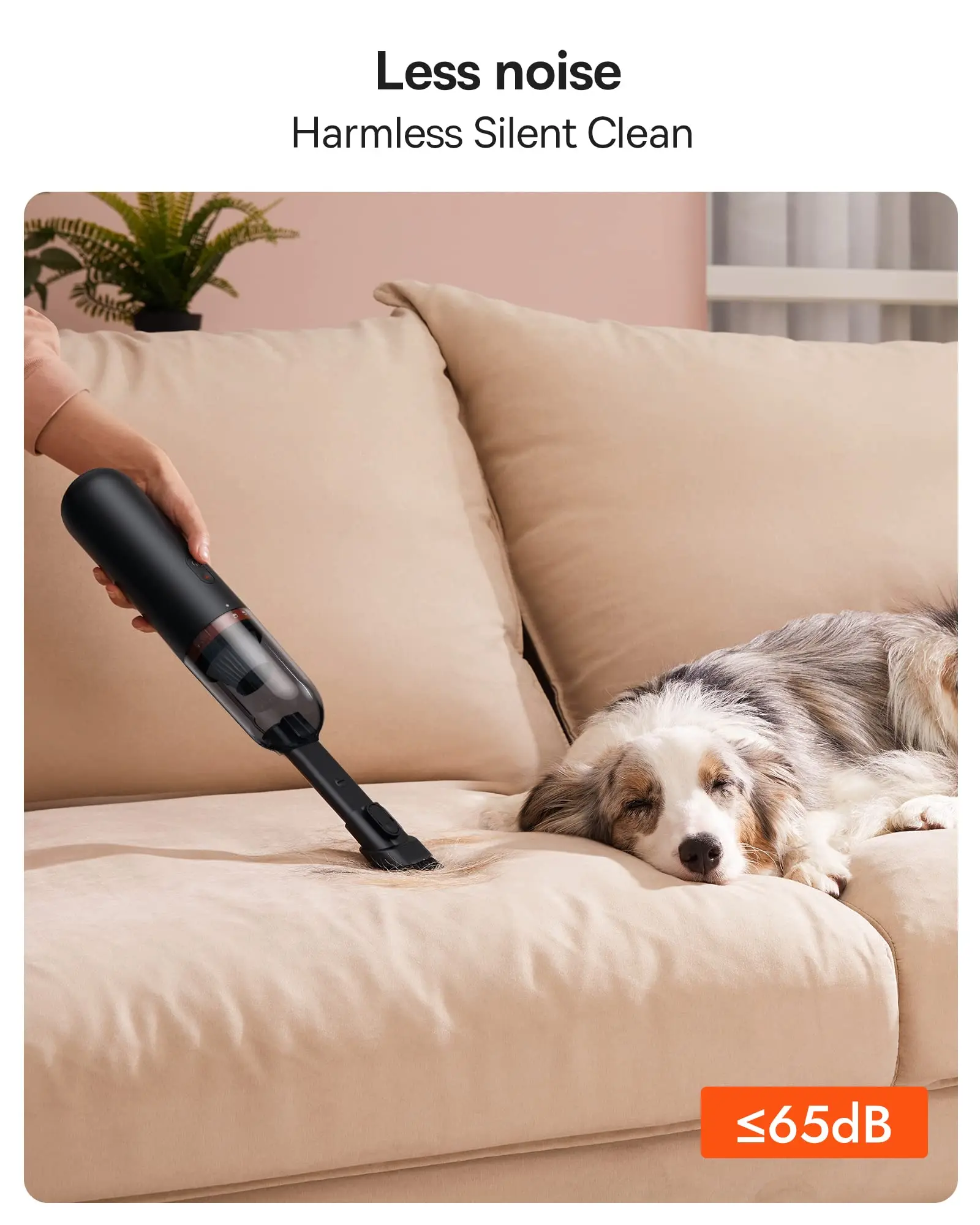 

Car Vacuum Cleaner, 13000Pa High Power Handheld Vacuum, LED Display Cordless Car Vacuum, 2 Speeds, 30 Mins Runtime, 150ml Dust
