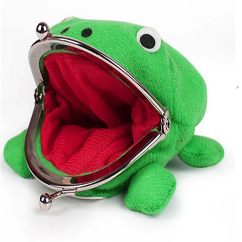 

Anime Naruto Uzumaki Frog Wallet NARUTO Coin Purses Plush Manga Cosplay Accessories Purse Bag Costumes Prop Stuff Children Gift