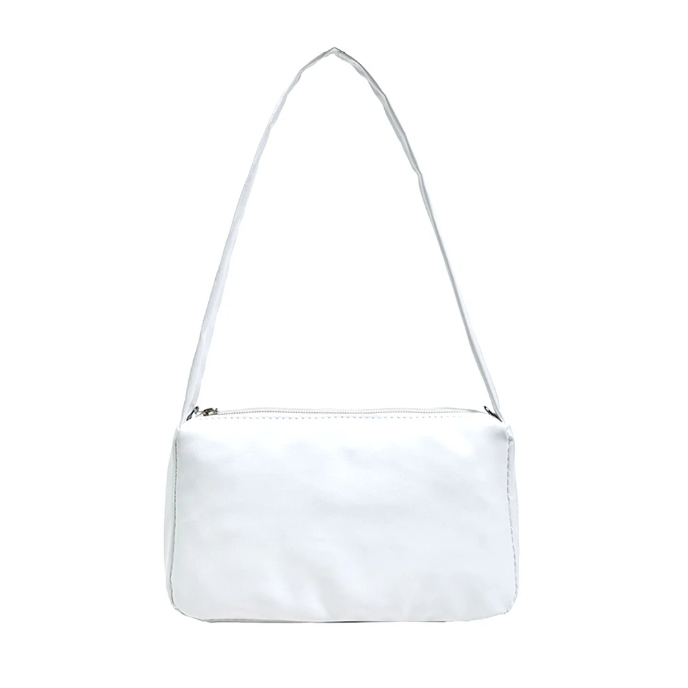 

Women Fashion Handbag Solid Color Shoulder Bag Leather Casual Female Small Totes for Women Fashionable Decoration