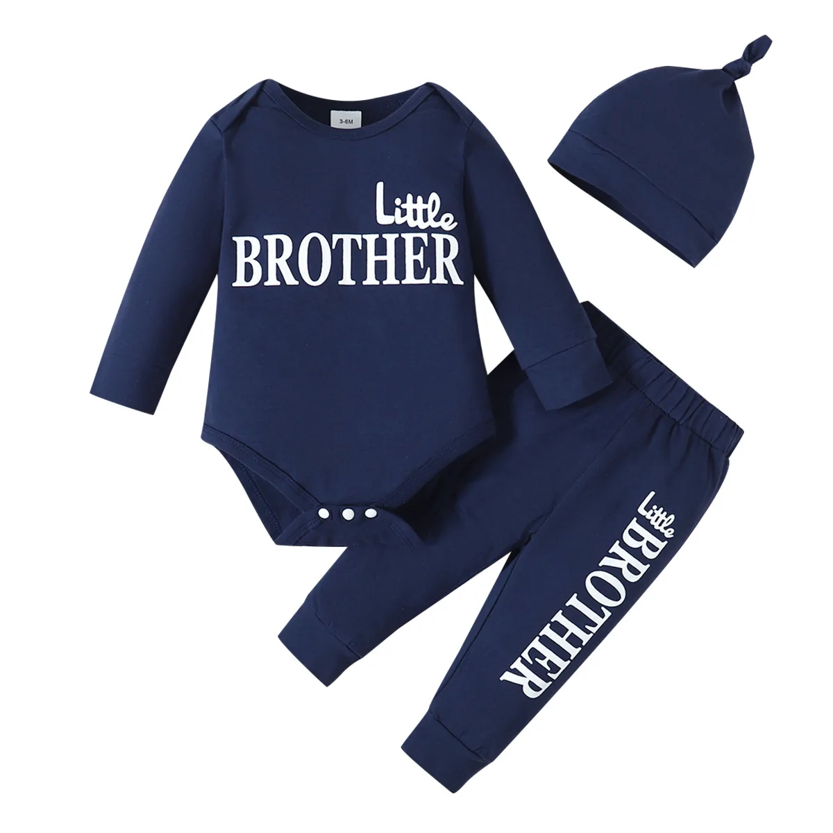 

3 шт., Детские хлопковые шапки с длинным рукавом, на возраст 0-18 месяцев